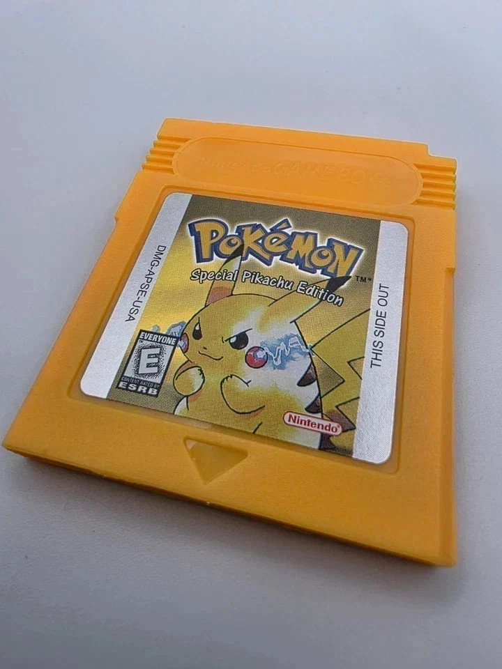 Game Card Yellow Version For Pokemon GBC