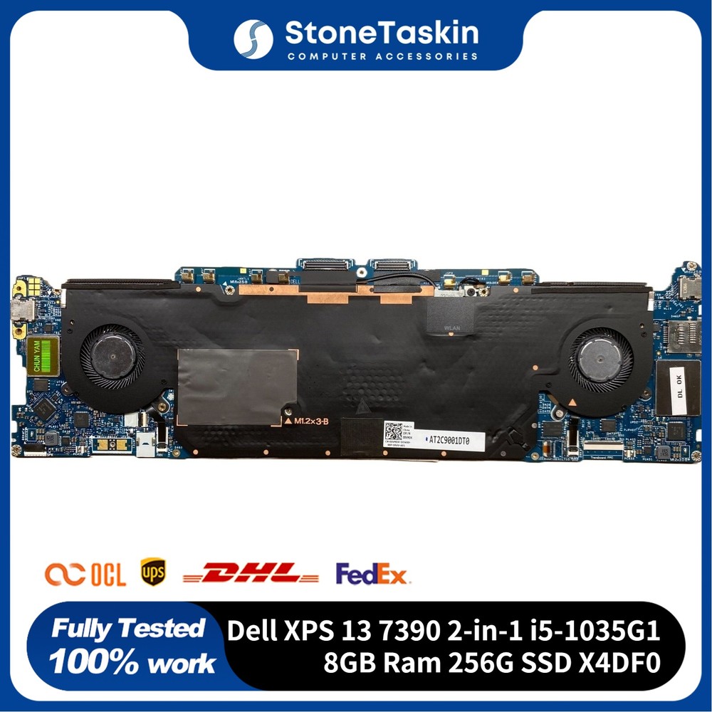 For Dell XPS 13 7390 2-in-1 Motherboard Intel i5-1035G1 8GB Ram 256G SSD X4DF0