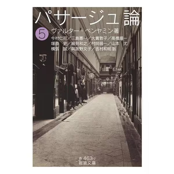 Passage Theory 5 Iwanami Bunko Paperback Benyamim's Passage Project Japan
