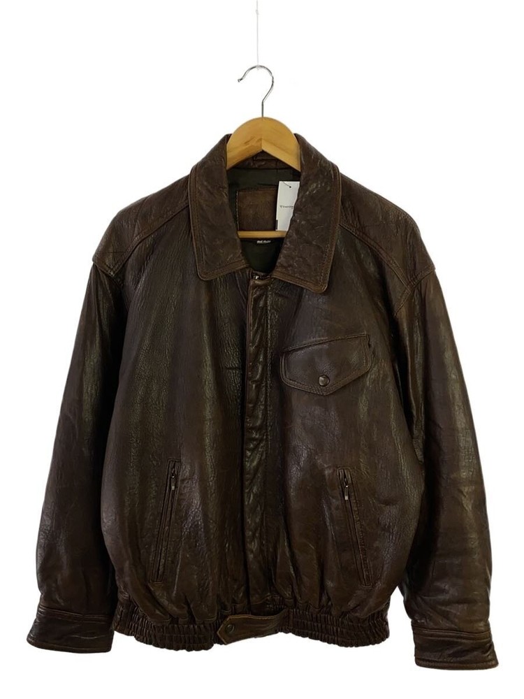 Leather Jacket Blouson/-/Sheep Leather/Brw 3501