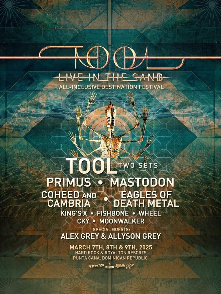 Tool Tour 2025 Poster - Poster Wall Decor