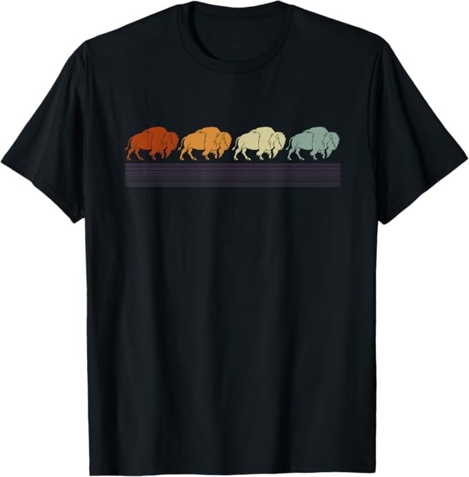 Retro Buffalo T-Shirt