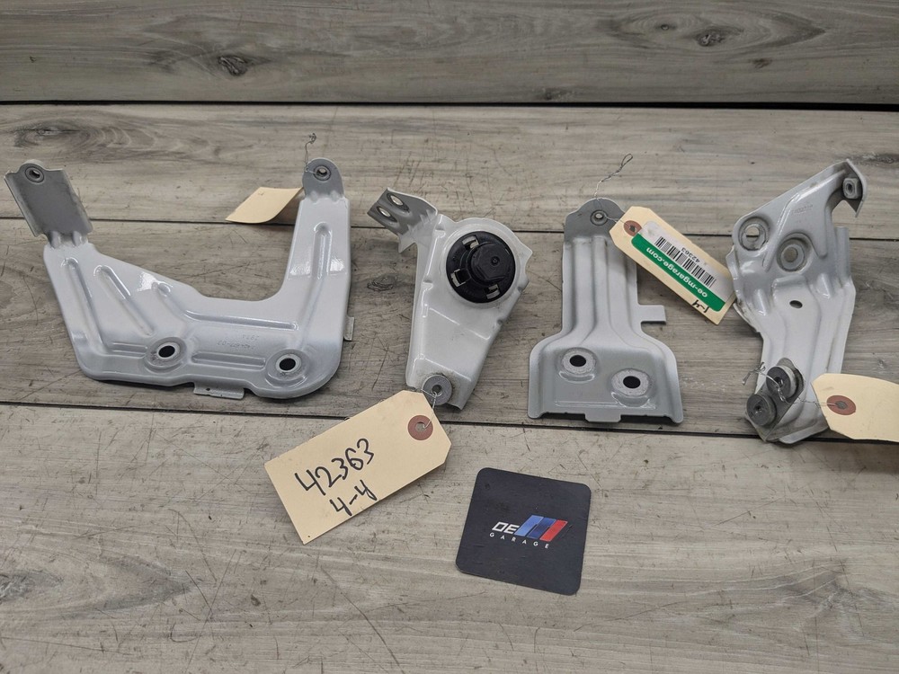 18-24 OEM BMW G01 G02 F97 X3 X4 Left Driver Side Fender Wing Holder Bracket SET