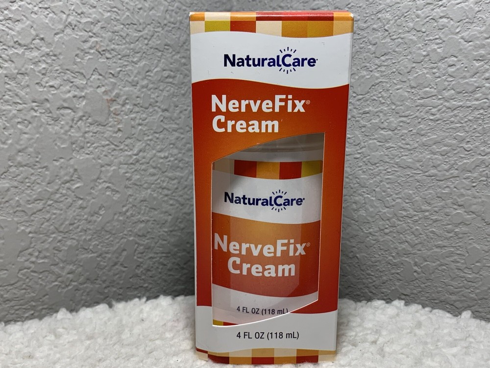 NaturalCare NerveFix Cream Homeopathic Natural Care 4 FL OZ 118ml Herbal Topical