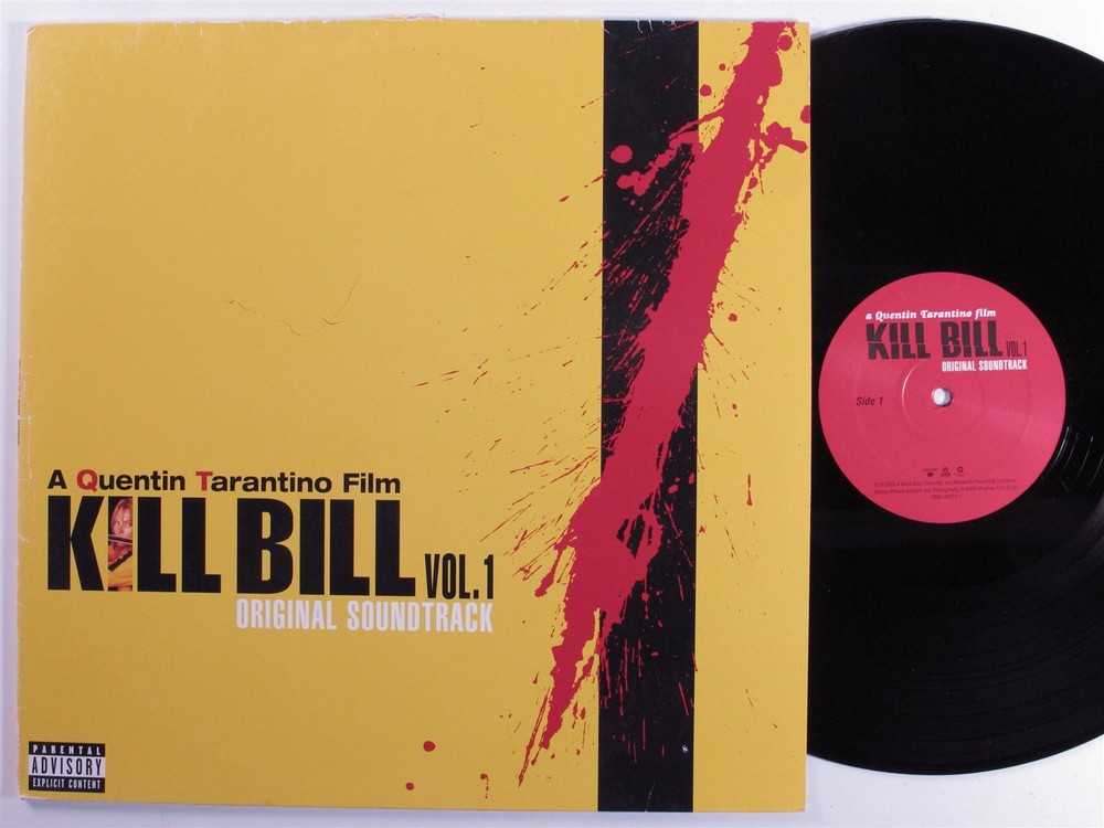 KILL BILL VOL. 1 OST Various Artists MAVERICK LP VG+ with insert c