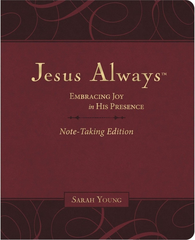 Jesus Always 365-Day Devotional Leathersoft Burgundy Edition with Full Scriptures