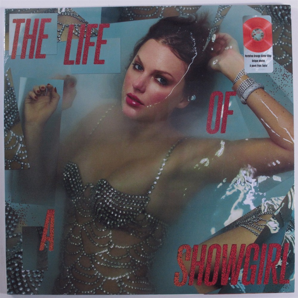 TAYLOR SWIFT The Life Of A Showgirl REPUBLIC LP tri-fold cover SEALED d