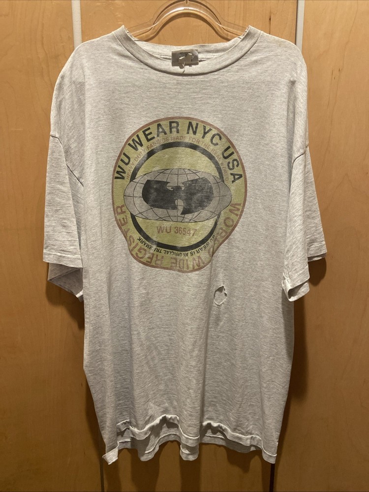 Vintage Wu Tang Clan T Shirt Wu Wear XXL Single Stitch
