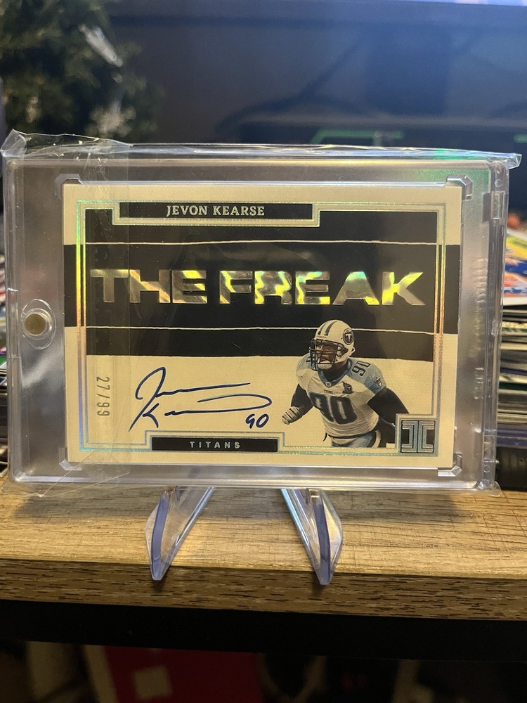 2022 Jevon Kearse Impeccable The Freak Nickname /99 On Card Auto INA-JKE Titans