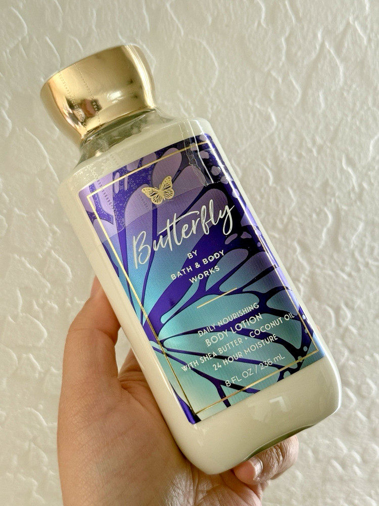 BUTTERFLY by BATH AND BODY WORKS BODY LOTION 8 FL OZ FULL SIZE NEW