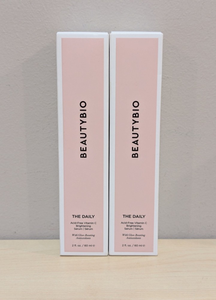 2 BeautyBio The Daily Acid-Free Vitamin C Brightening Serum 2 oz EACH SEALED BOX-image