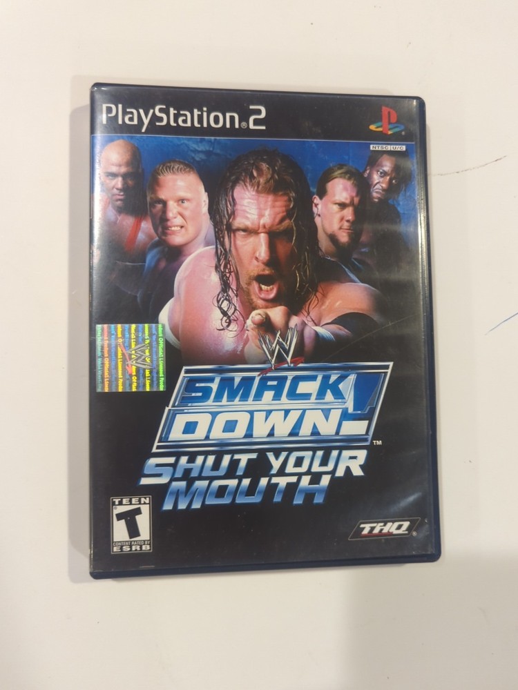 Wwe Smackdown-Shut Your Mouth - Sony PlayStation 2