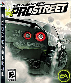 Need for Speed ProStreet PS3 CIB Complete in Box Tested Manual Included EA NFS
