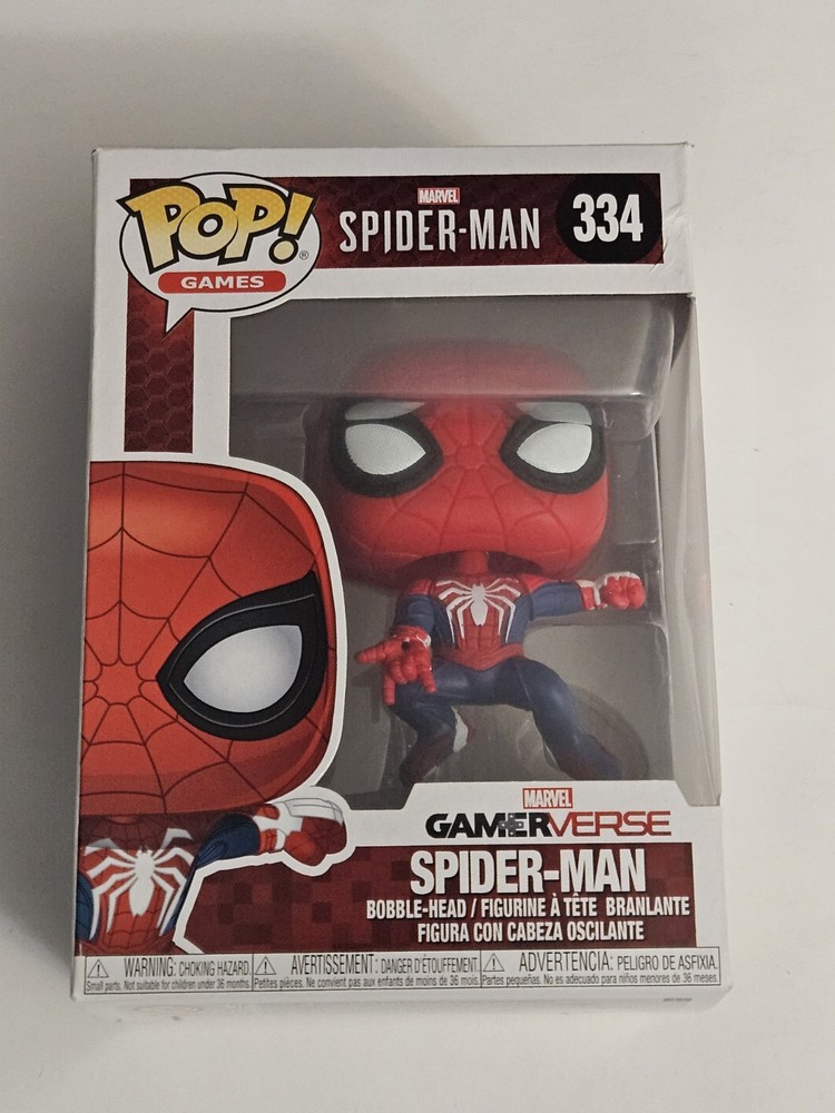 Funko Pop! Games Marvel Spider-Man-Gamerverse #334 White Spider