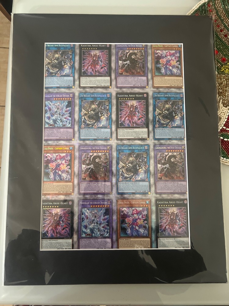 Yu-Gi-Oh PHHY Photon Hypernova Uncut Card Sheet Rare Collectible