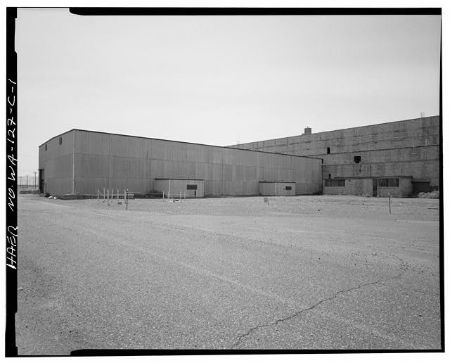 1. 190-DA, north east facades east facade 190-D right. Looking southwest. -