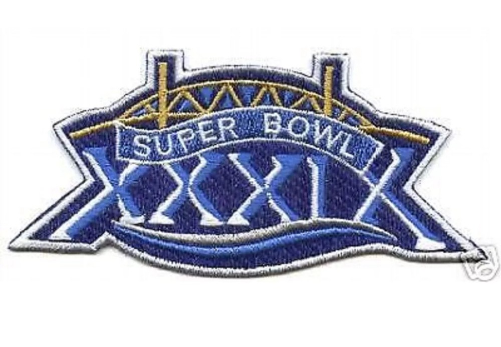NFC/AFC NFL 2004 SEASON SUPER BOWL XXXIX EAGLES vs. PATRIOTS iron/sew-on PATCH