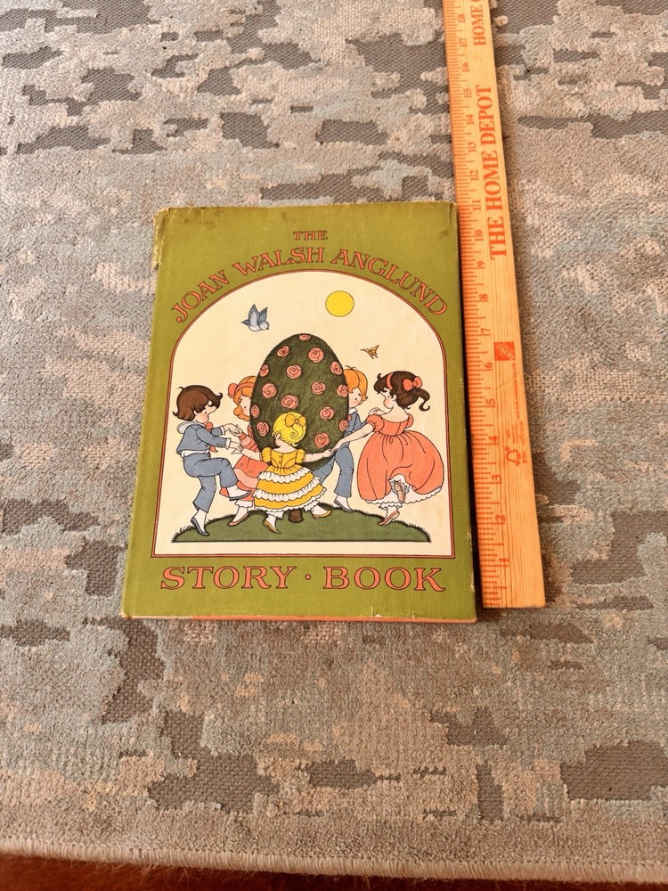 THE JOAN WALSH ANGLUND STORY BOOK 1978 Vintage Children's Poetry Book HC/DJ