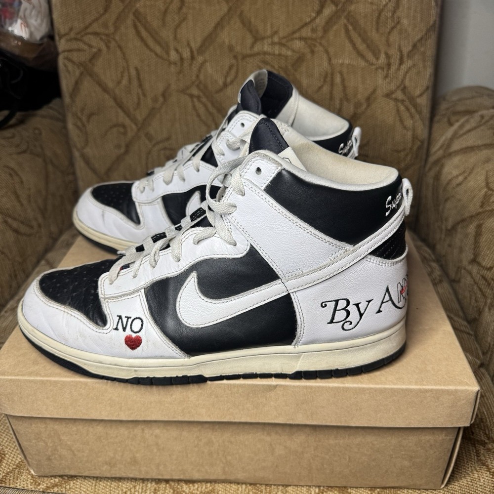 Size 11 - Nike Supreme x Dunk SB High By Any Means - Stormtrooper Used no box