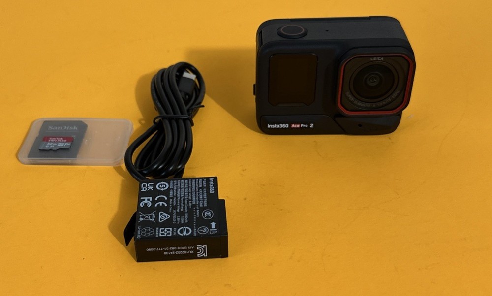 Insta360 Ace Pro 2 - 8k AI Powered Action Cam battery Kit-image