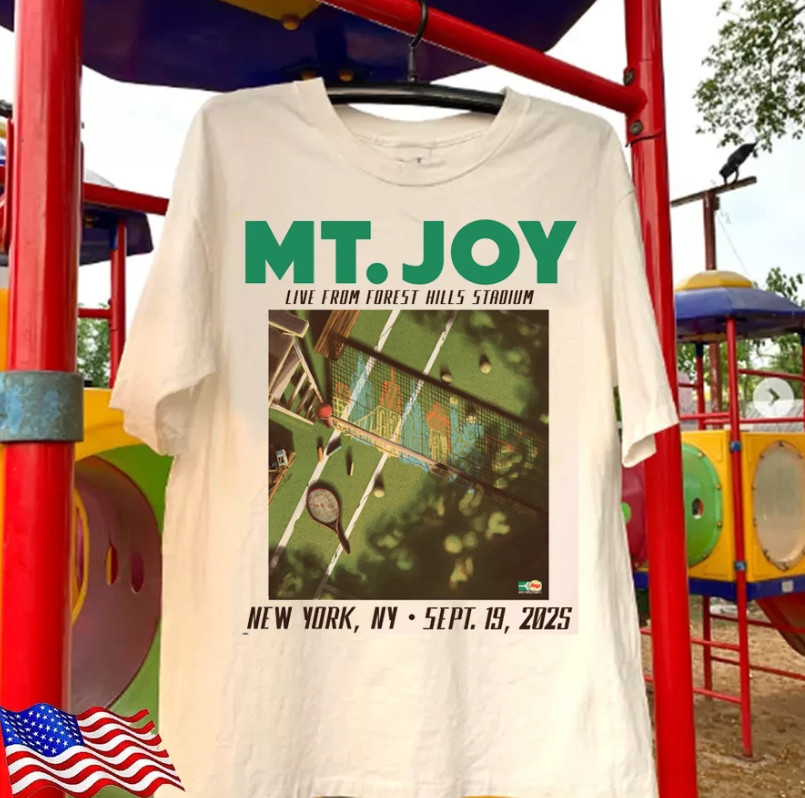 New Mt. Joy 2025 Tour Collection Gift For Fan S to 5XL White T-shirt