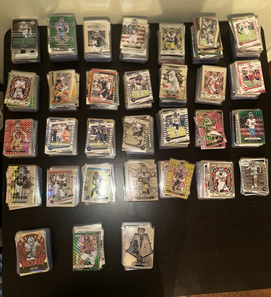 NFL 25 card team lots - Parallels/inserts/rookies - No base - Choose your team!