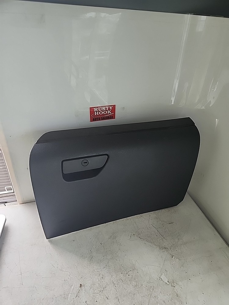 2014 Ford Explorer Glove Box Door Storage Bin Black Woodgrain Trim