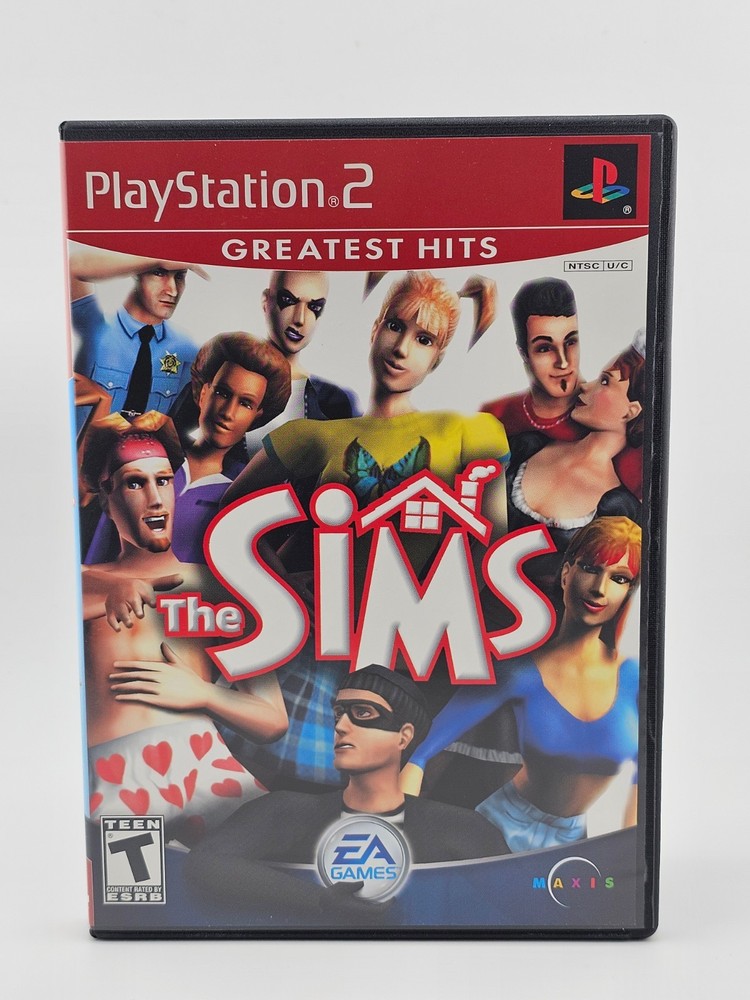 Sony Playstation 2 PS2 The Sims CIB Cleaned & Tested