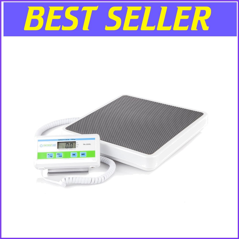 Accurate Heavy Duty Digital Floor Scale with Easy Read LCD Display-image