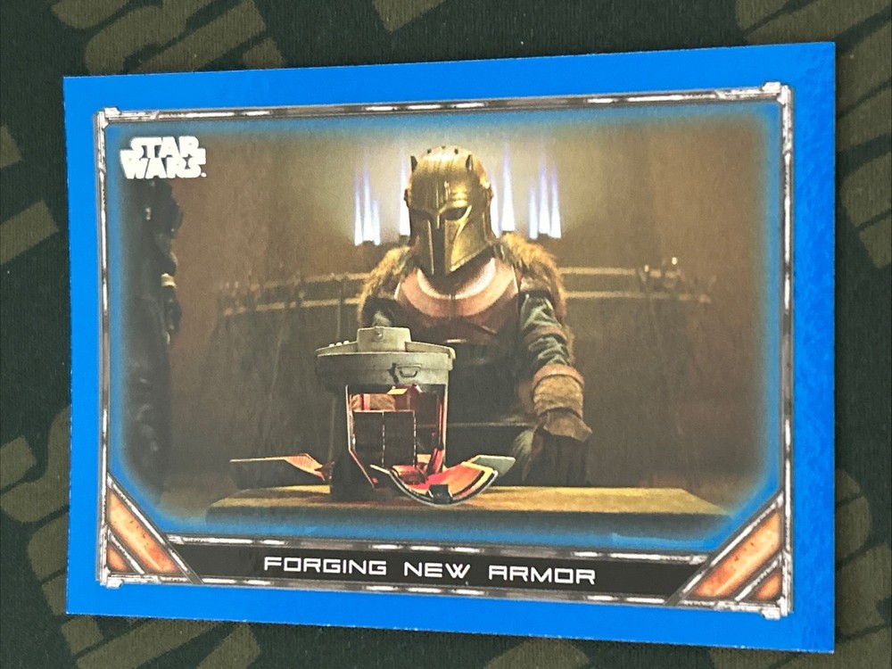 2020 Topps Star Wars The Mandalorian Season 1 - Rare Blue Parallel - #29