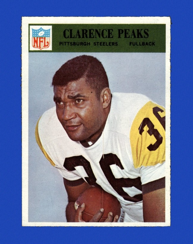 1966 Philadelphia Set-Break #154 Clarence Peaks NR-MINT *GMCARDS*Consign with Greg Morris Cards