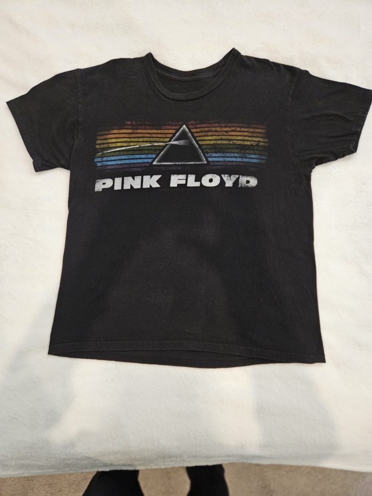 Pink Floyd Black Graphic Band Men's Cotton T-Shirt Short Sleeve ,no tags