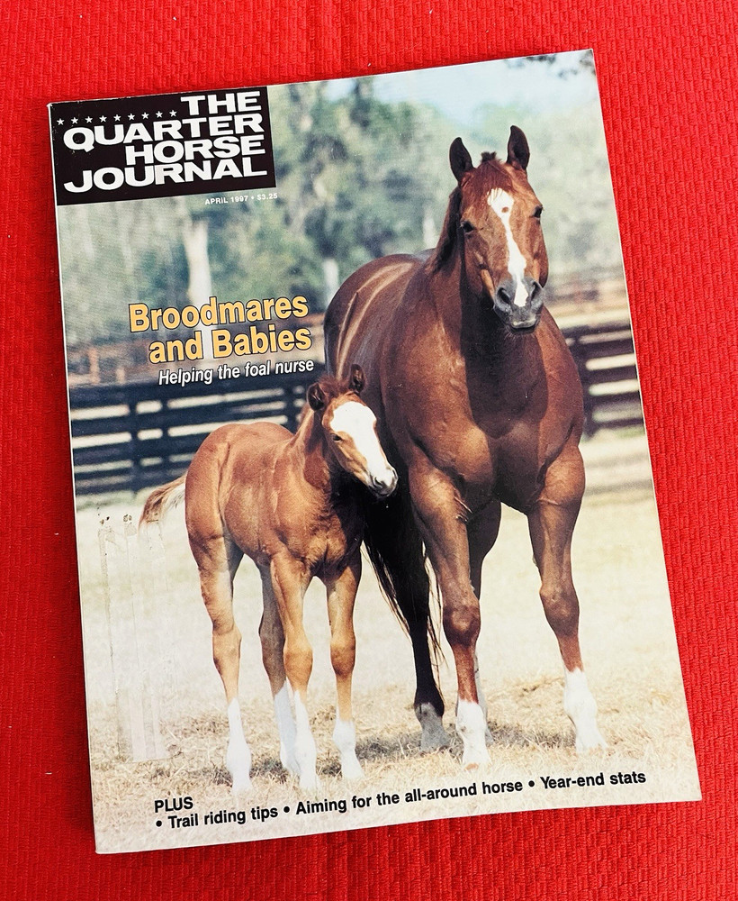 1997 Quarter Horse Journal Book - DOCS ACEY DEUCEY - ARTFUL MOVE - SUPER STAR