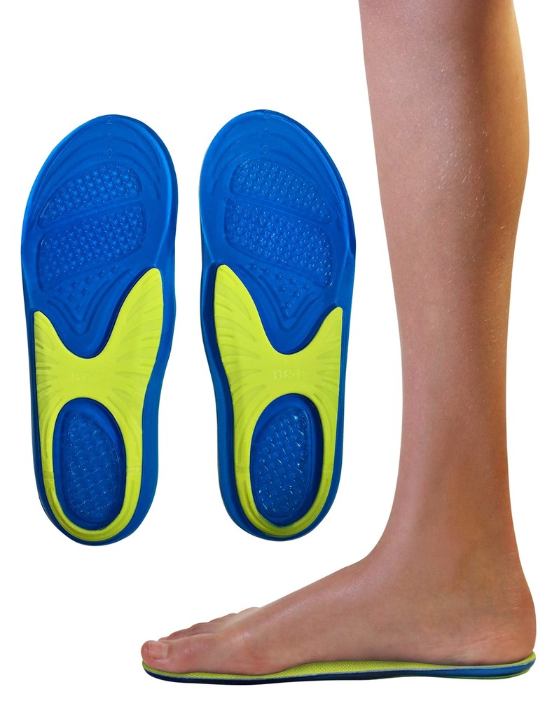 Children's Slim Gel + Memory Foam Hybrid Insole for Comfort Cushion & Pain Re...