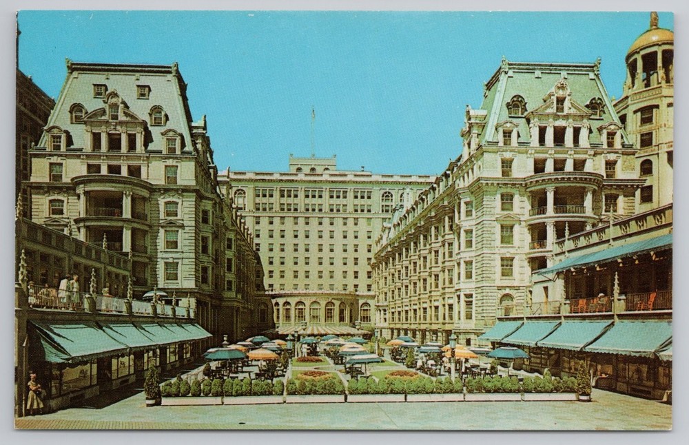 Hotel Dennis Atlantic City Georgia GA Postcard by Dexter Press