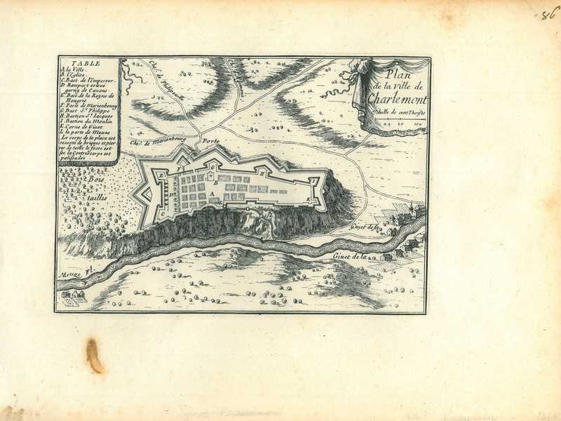 City map of Givet