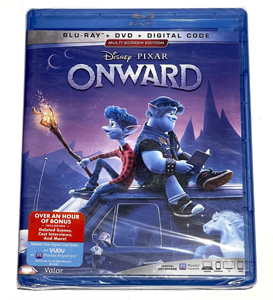 Onward Blu-Ray DVD Digital Combo Brand New Sealed