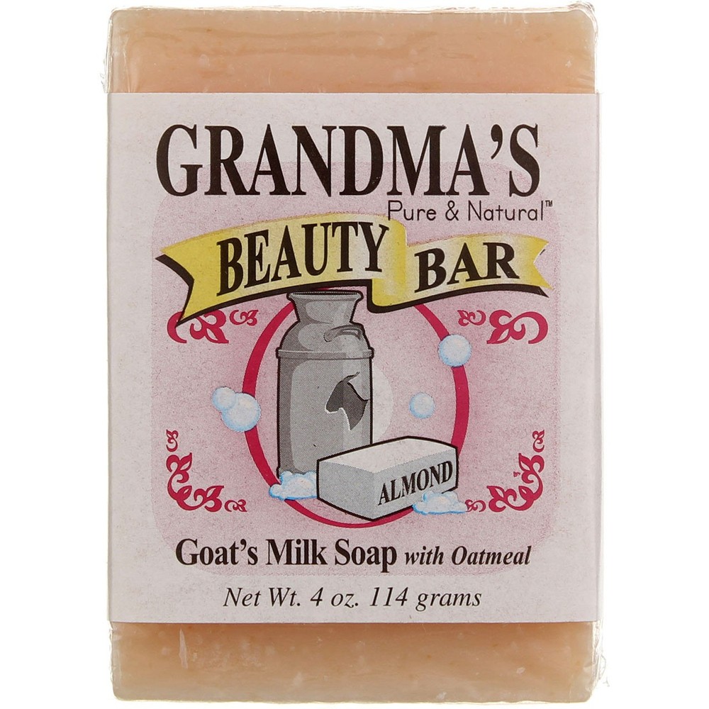 Remwood Grandma's Beauty Bar Almond 4 Oz Moisturizing Soap Bar