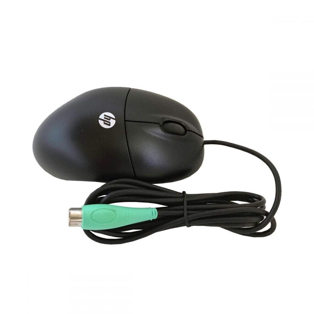 HP Original Rare PS/2 Connector Optical Mouse - Jack Black - 600553-002