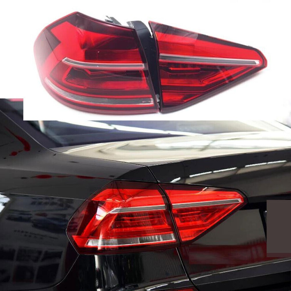 LED Left Side Rear Taillight Assembly Fit For Volkswagen Passat 2016-2017 2018