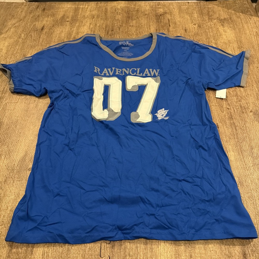 NWT Universal Studios Harry Potter Ravenclaw Quidditch T-shirt Adult 3XL