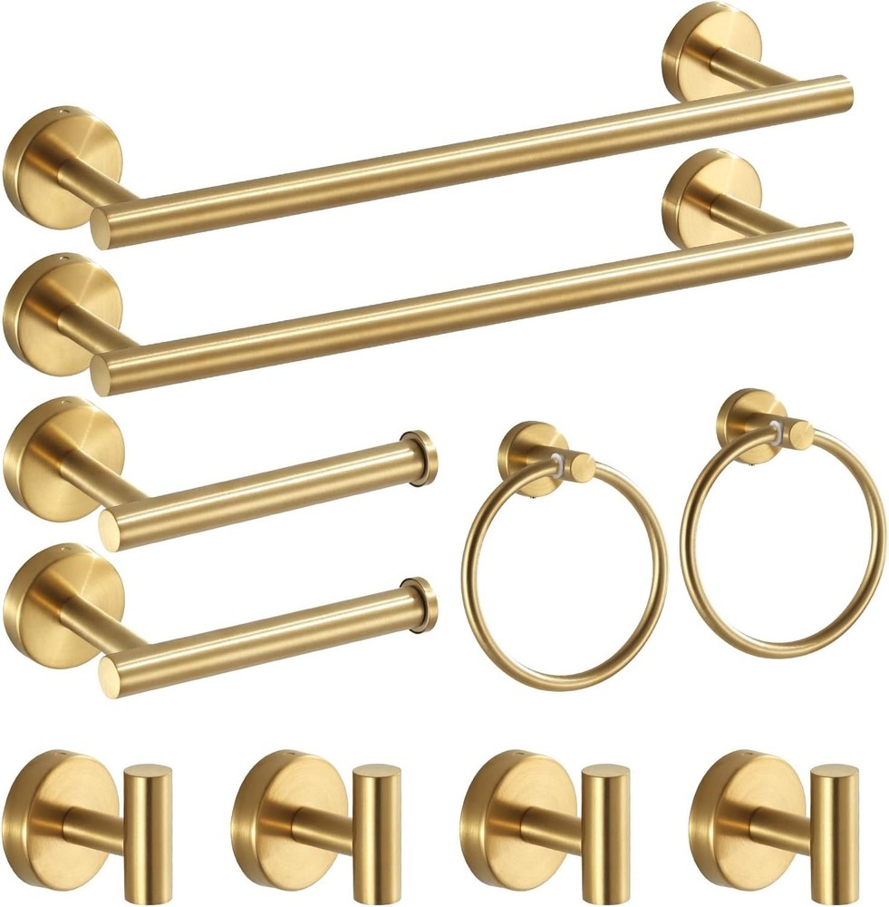 10 Piece Bathroom Hardware Accessories Set with 16