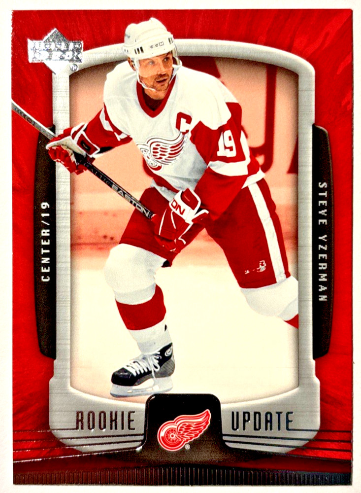 2005-06 Upper Deck Rookie Update #33 Steve Yzerman