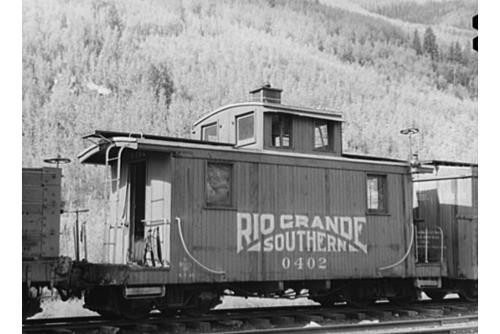 Photo:Rio Grande Southern,Telluride,Colorado,CO,San Miguel County,1940,FSA