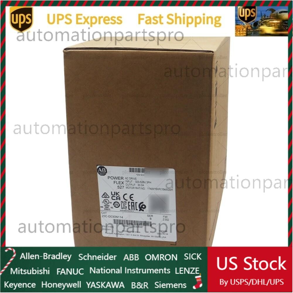 25C-D030N114 AB PowerFlex 527 AC Drive New Spot Goods Fast Shipping