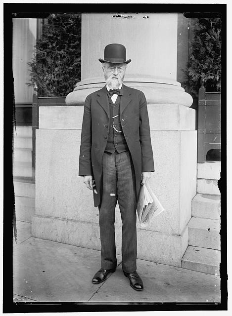 Photo:Simon Eben Baldwin Connecticut Governor 1912 Portrait Top Hat