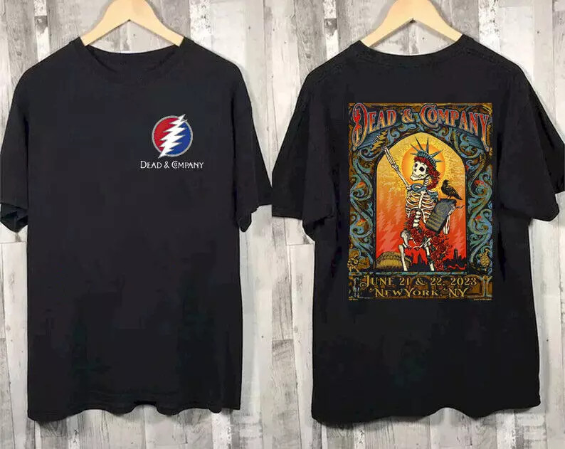 Dead & And Company Citi Field New York Tour 2023 T-Shirt