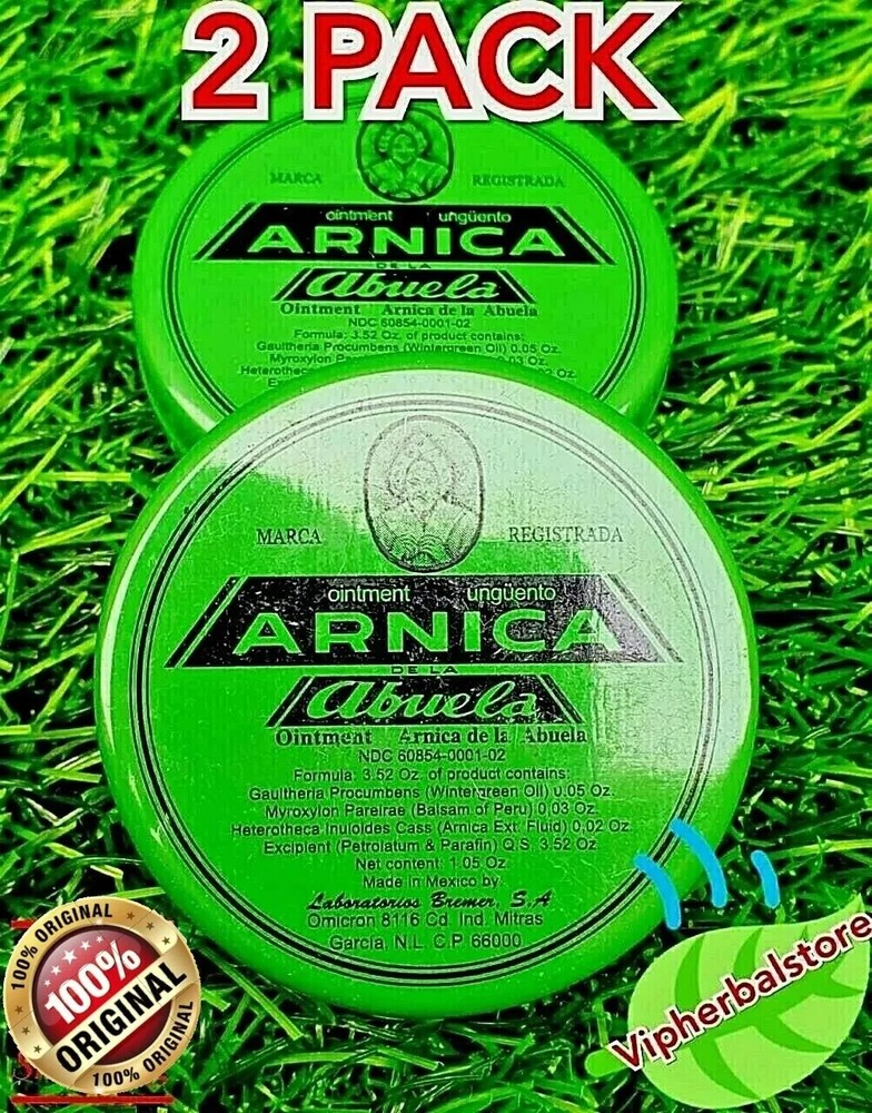 (2) Arnica de la Abuela ✅ Ointment 30 g. each Unguento Pomada by de la Abuela-image