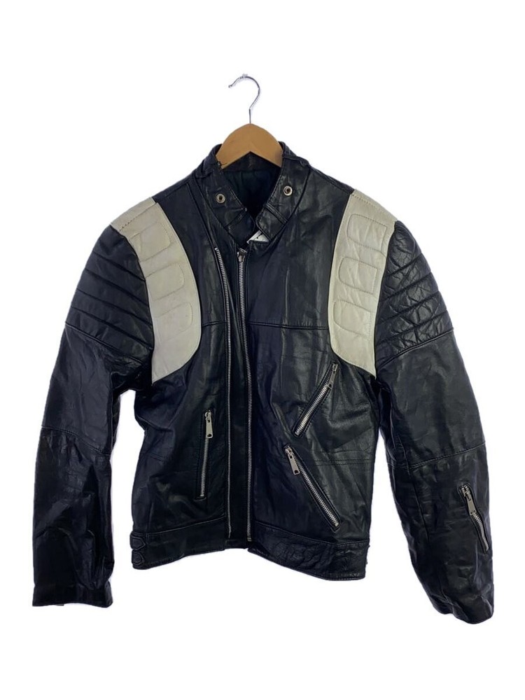 Leather Jacket Blouson/-/Leather/Blk 20801