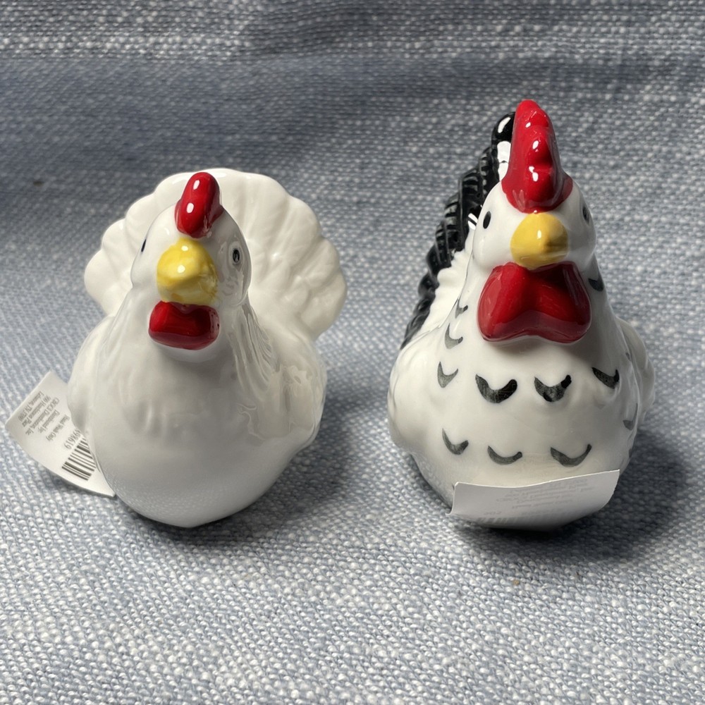 Cracker Barrel Chicken Hen And Rooster Salt And Pepper Shaker Set 2026 -8